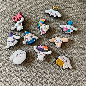 Cinnamoroll Croc Charms